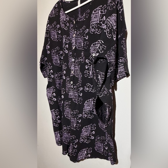 Free People Black and White Romper Size Medium - Picture 10 of 10